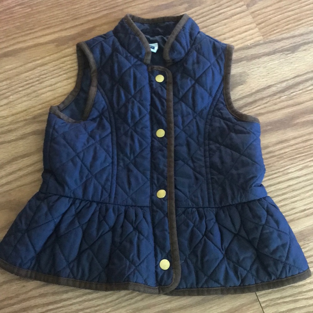 2t Janie and Jack quilted vest